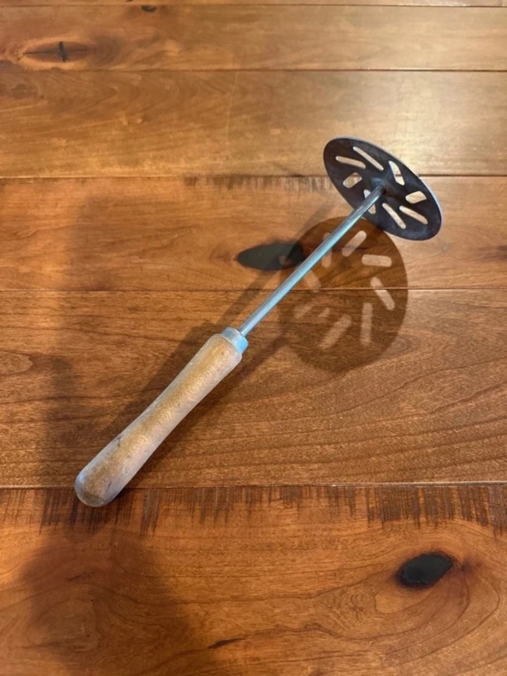 Vintage Stainless Steel Potato Masher